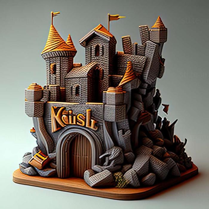 3D model Castle Clash game (STL)